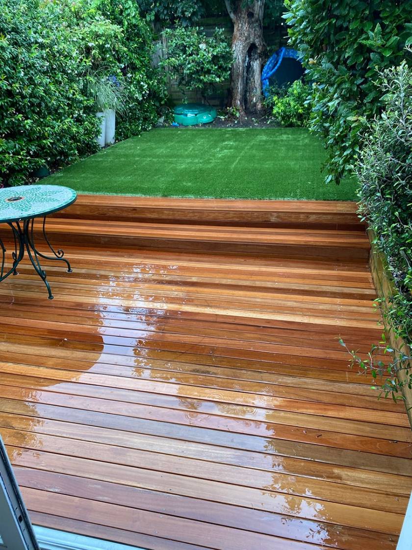 New Decking & Artificial Grass Installation – Epsom (KT17)