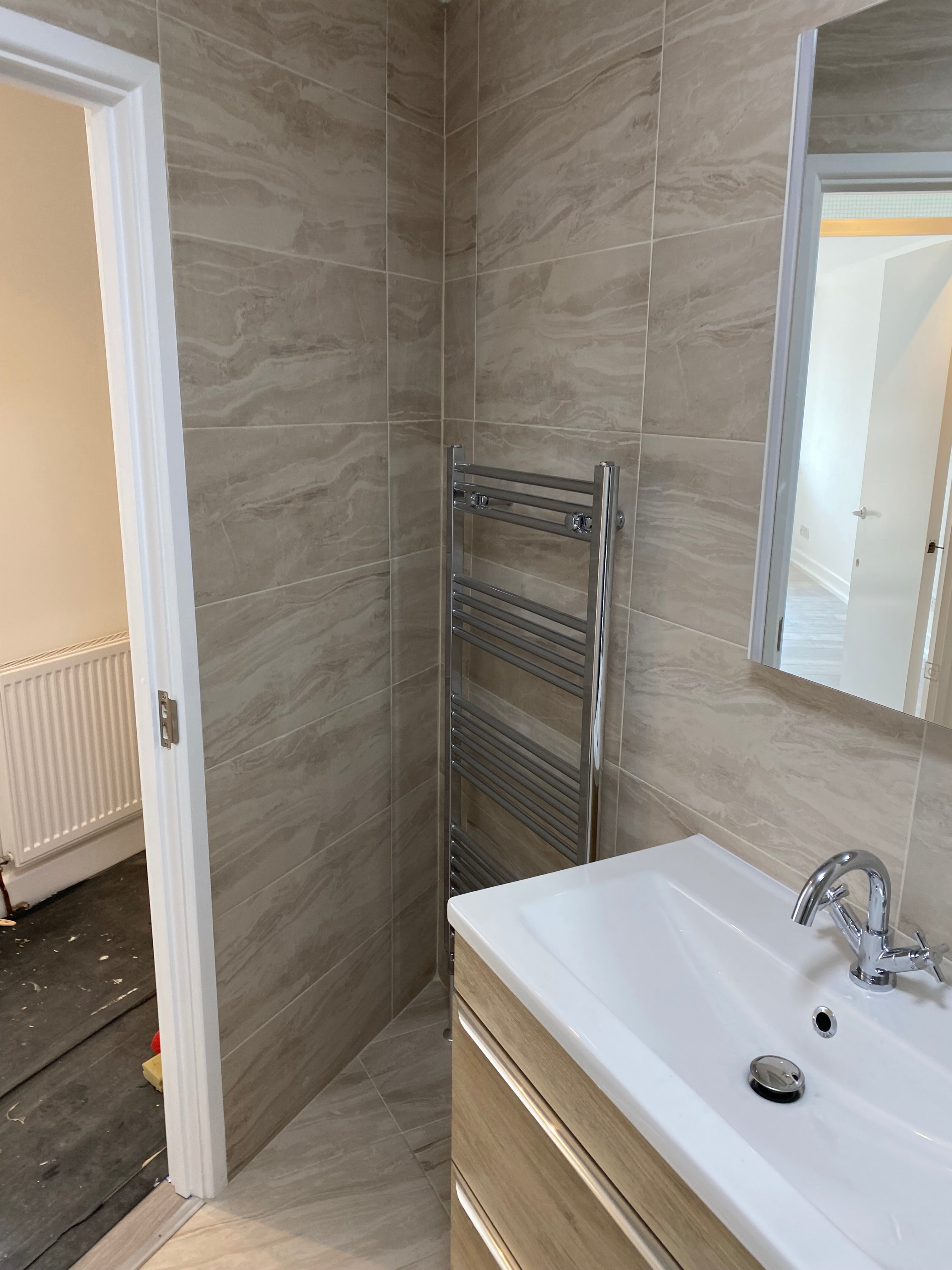 Bathroom & Cloakroom Renovation – Ewell (KT17)