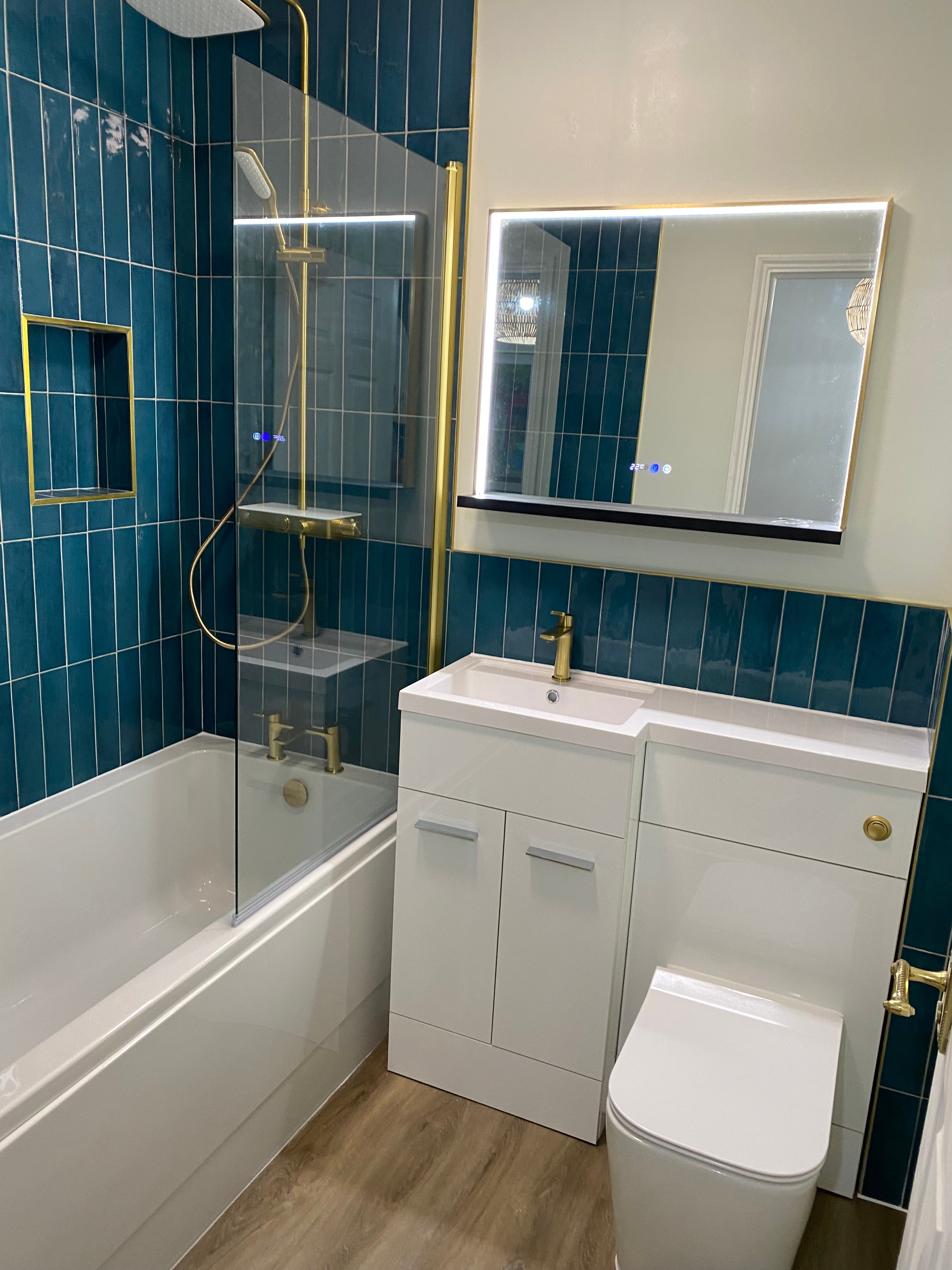 Bathroom installation in Kingston upon Thames (KT2)