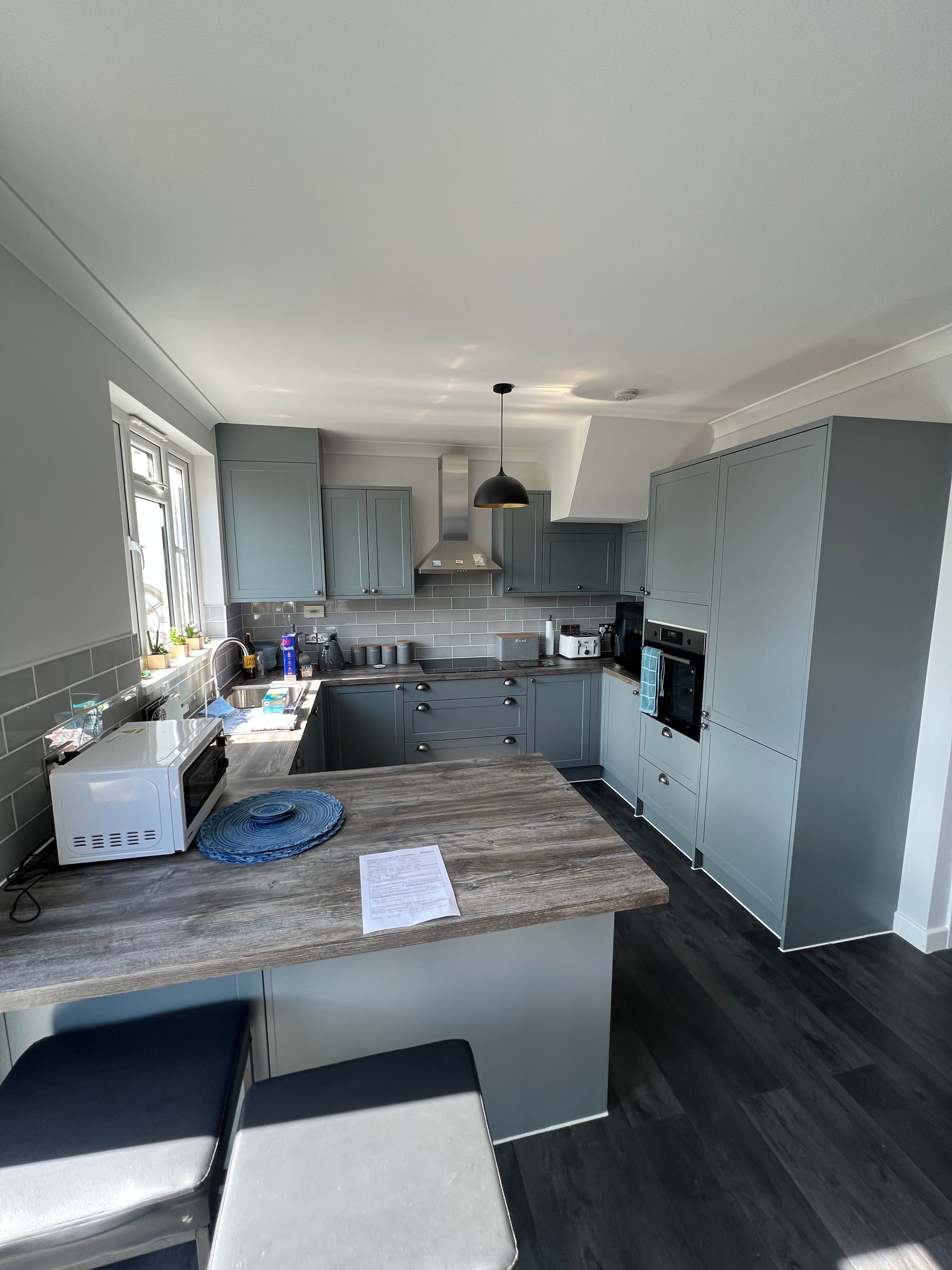 Kitchen installation + Chimney & Wall Removal in Morden (SM4)